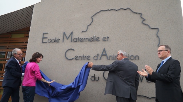 Inauguration du centre de loisirs et de l’école maternelle – 2017