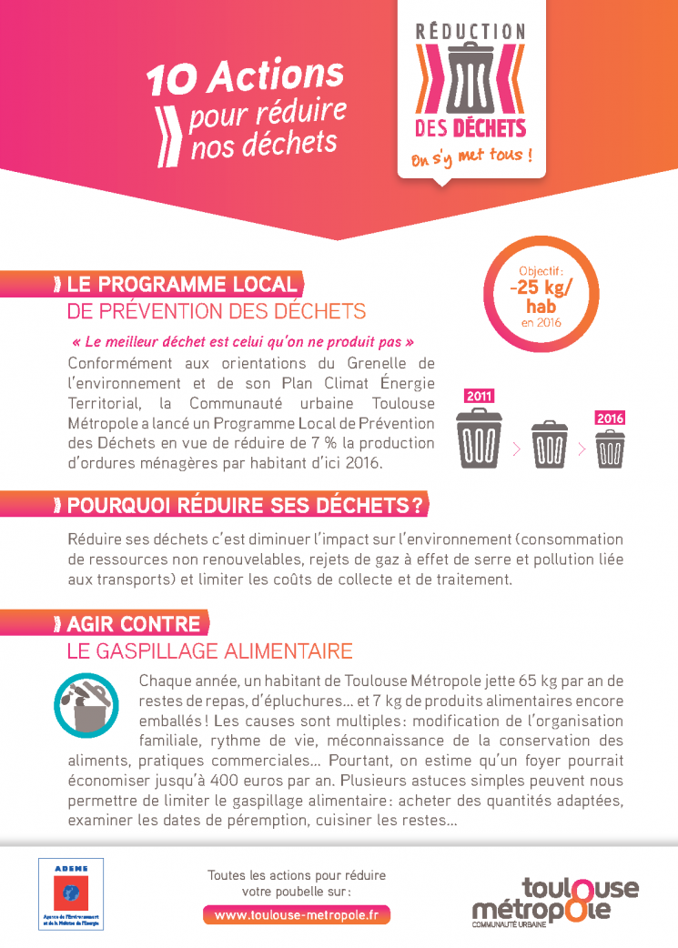 Objectif réduction des déchets