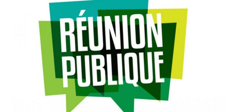 Réunion publique