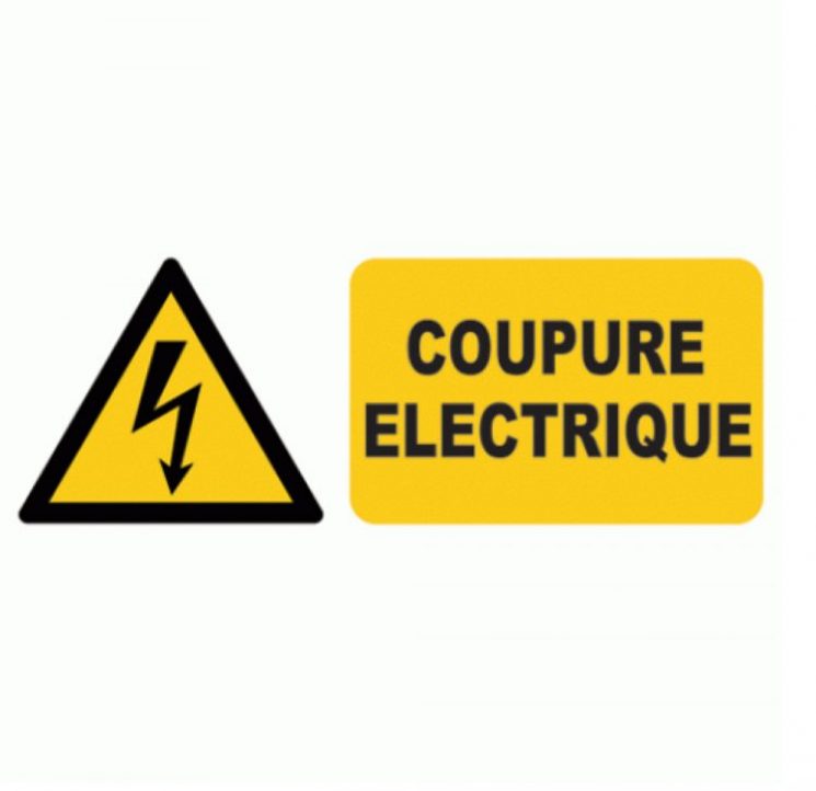 Coupure d’électricité