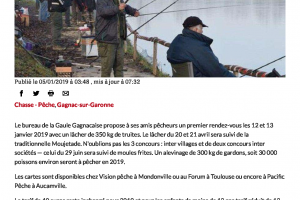 05 01 2019 Calendrier De La Pêche