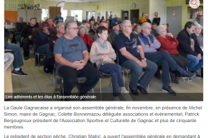 08 12 2018 La Gaule Gagnacaise Fait Son Assemblée Générale