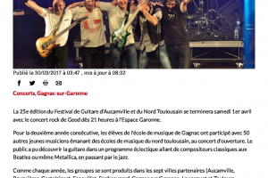30 03 2017 Concert De Clôture Du Festival De Guitare