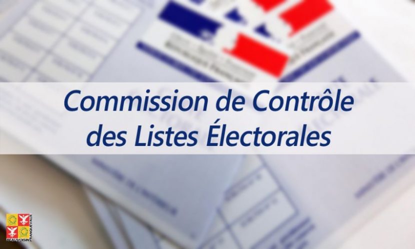 Commisssion de contrôle des listes électorales