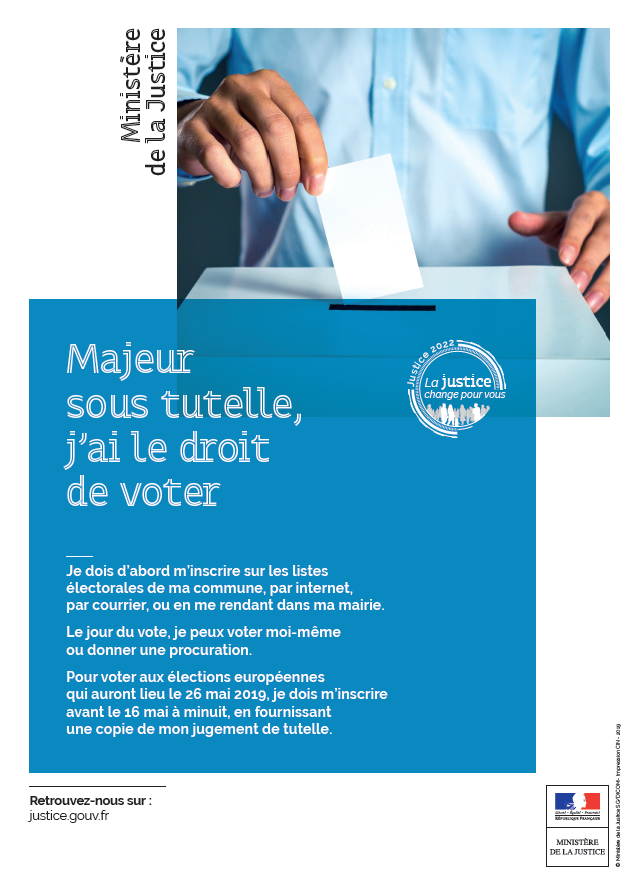 Majeur sous tutelle : vous pouvez voter