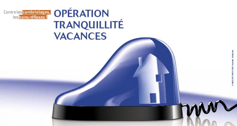 Opération tranquillité Vacances