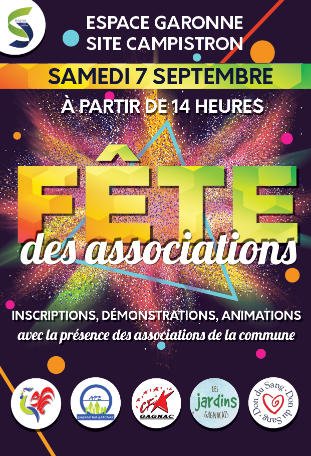 Fête des Associations samedi 7 Septembre