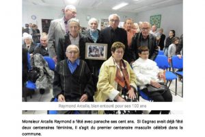 03 07 2019 Un Nouveau Centenaire à Gagnac