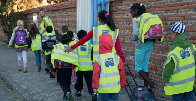 Le pédibus, la sécurité sur le chemin de l’école