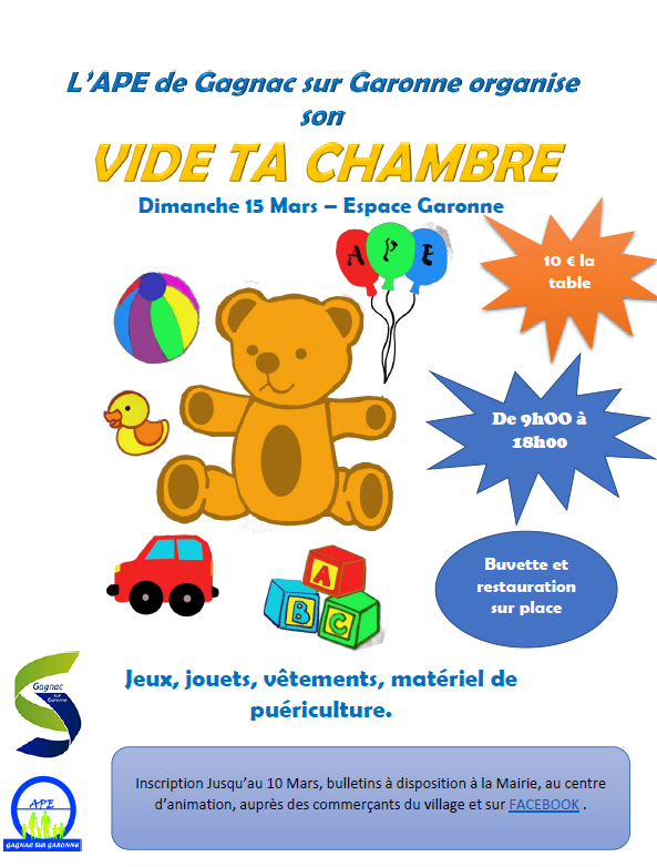 Annulation : Vide ta chambre