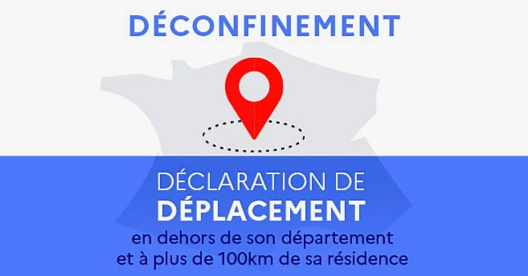 Se déplacer à plus de 100 kilomètres : nouvelle attestation