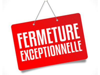 Fermeture exceptionnelle de votre mairie