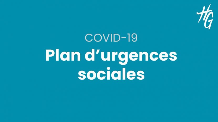 Plan d’urgences sociales du Conseil Départemental