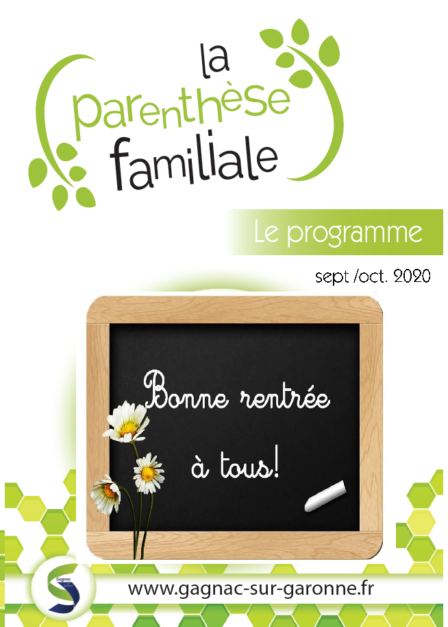 Le RPE et la Parenthèse Familiale ont leur programme pour la rentrée