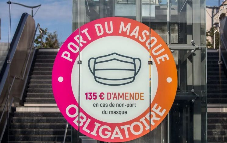 Port du masque obligatoire à Gagnac