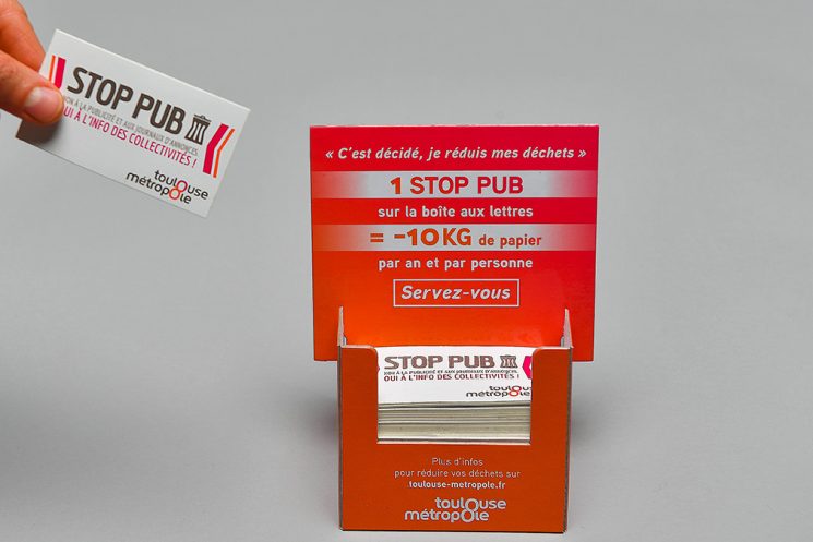 « Stop pub », l’autocollant qui préserve l’environnement