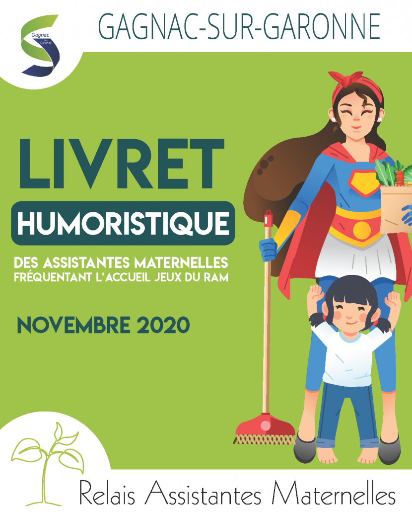 LIVRET HUMORISTIQUE DES ASSISTANTES MATERNELLES FREQUENTANT LES ACCUEILS JEUX DU RAM