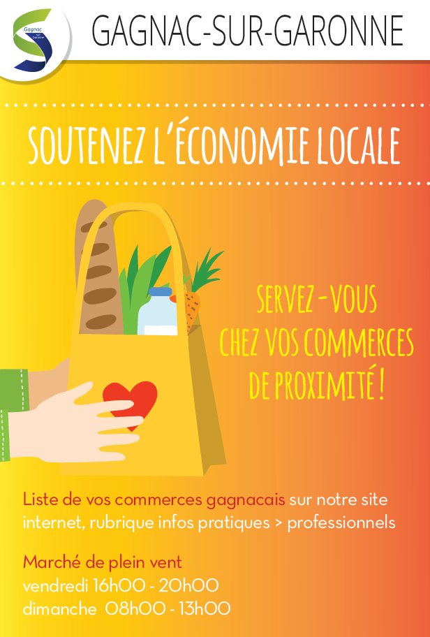 Je soutiens les commerces locaux