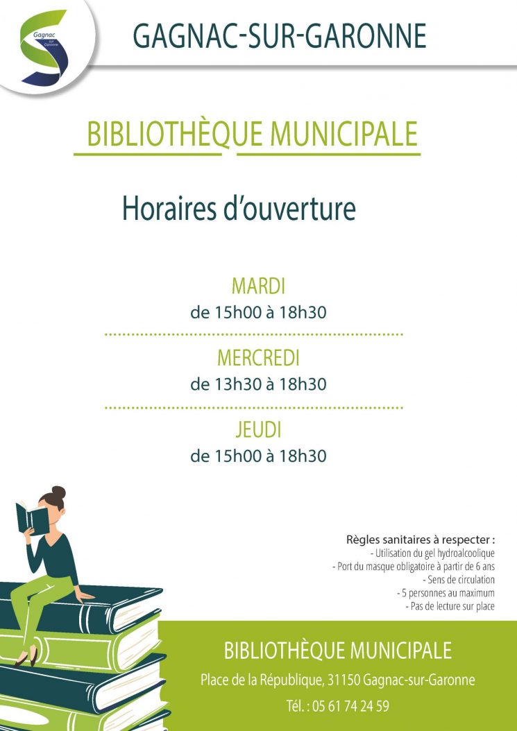 HORAIRES BIBLIOTHEQUE