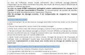 INFLUENZA AVIAIRE – ARRETE PREFECTORAL