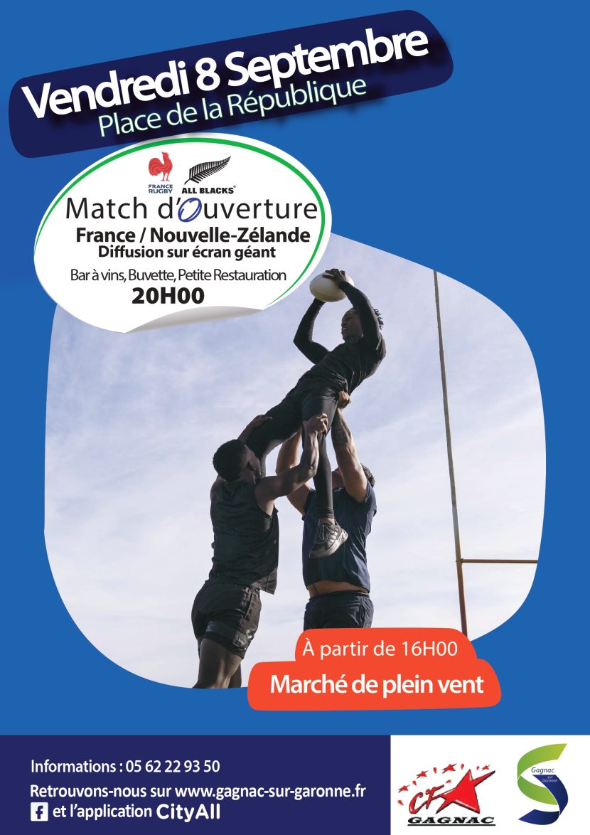 Soirée Ouverture Coupe du Monde de Rugby