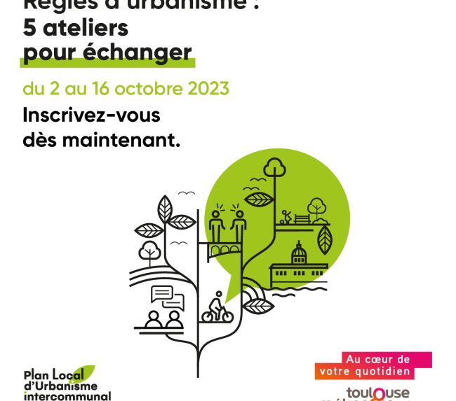 Elaboration du PLUi-H – Invitation aux ateliers de concertation