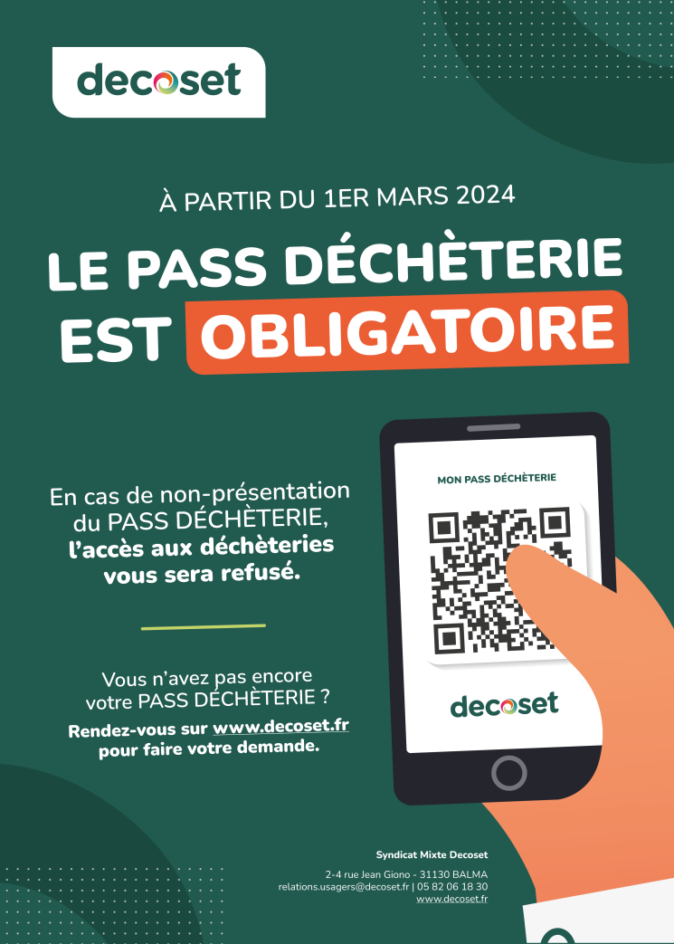 Pass Déchèterie