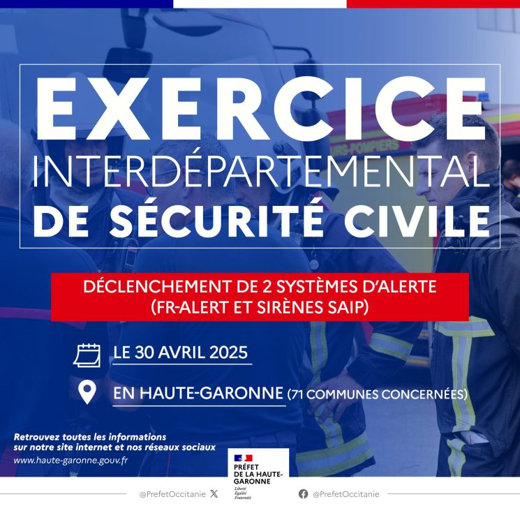 EXERCICE INTERDÉPARTEMENTAL DE SÉCURITÉ CIVILE