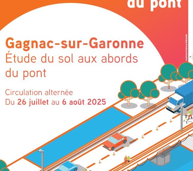 Travaux Pont de Gagnac
