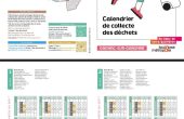 Calendrier collecte déchets 2026
