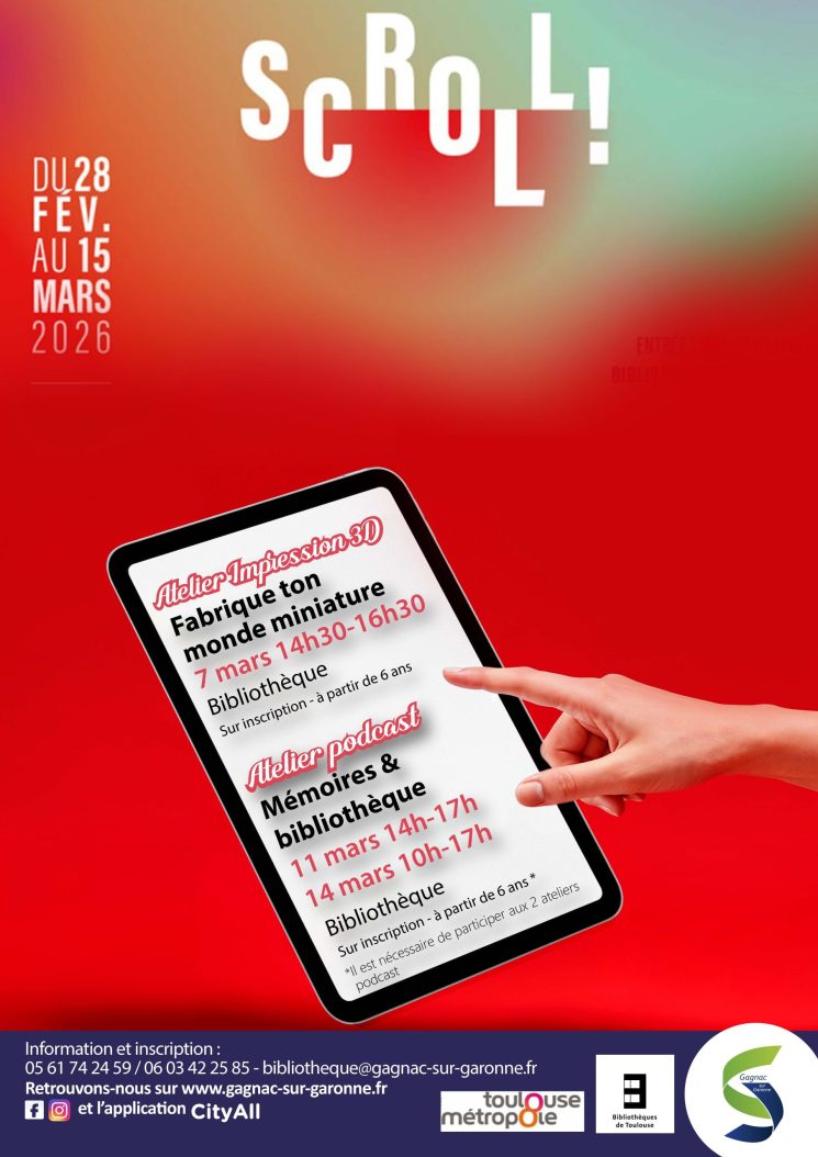 SCROLL : festival numérique des bibliothèques