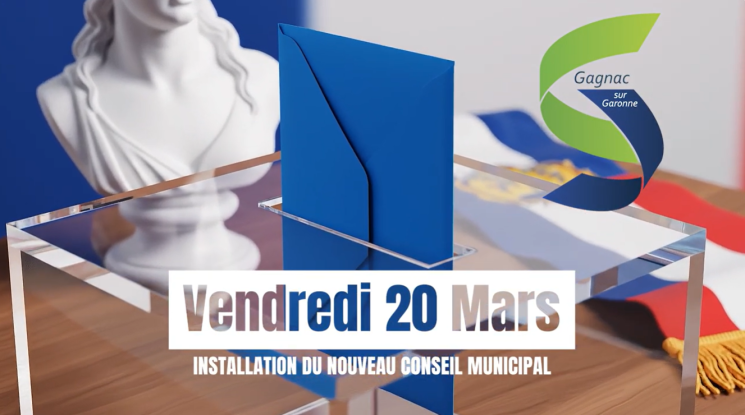 Installation du Conseil Municipal : la vidéo