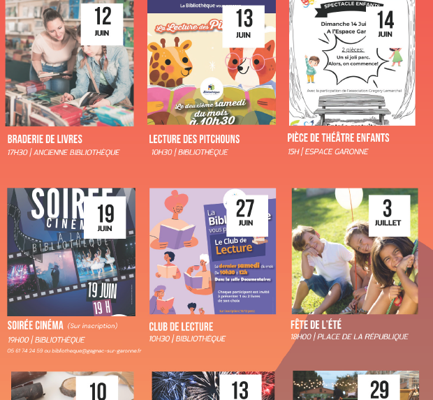 Agenda estival