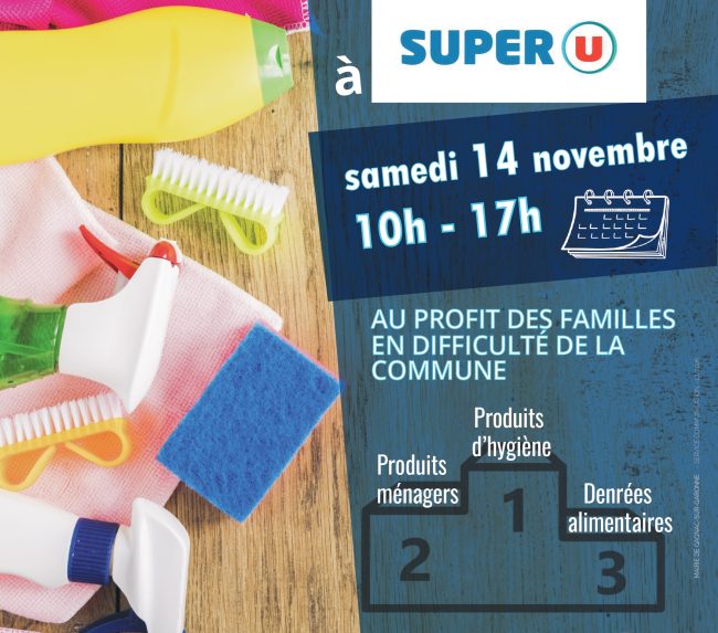 Collecte à Super U