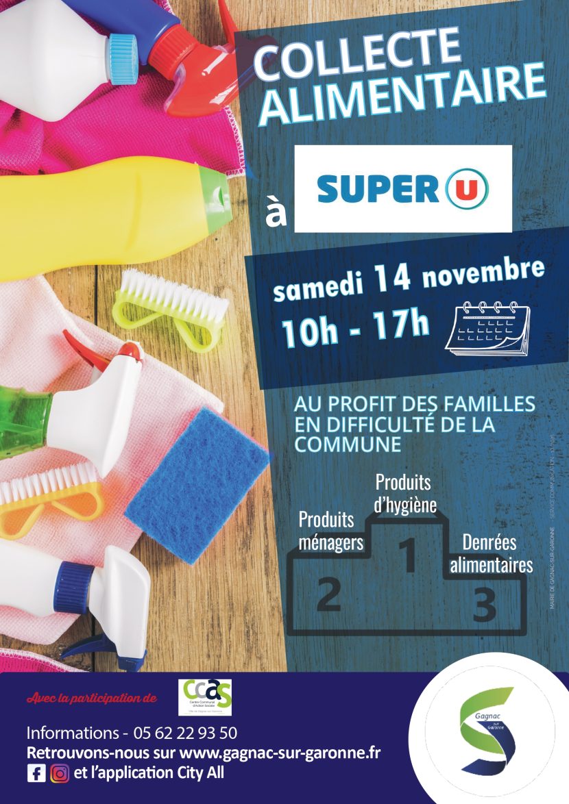 Collecte à Super U